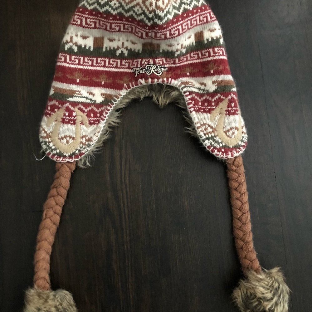 True religion beanie hat